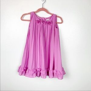 Gymboree Purple Mauve Lavender Chiffon Dress 2T